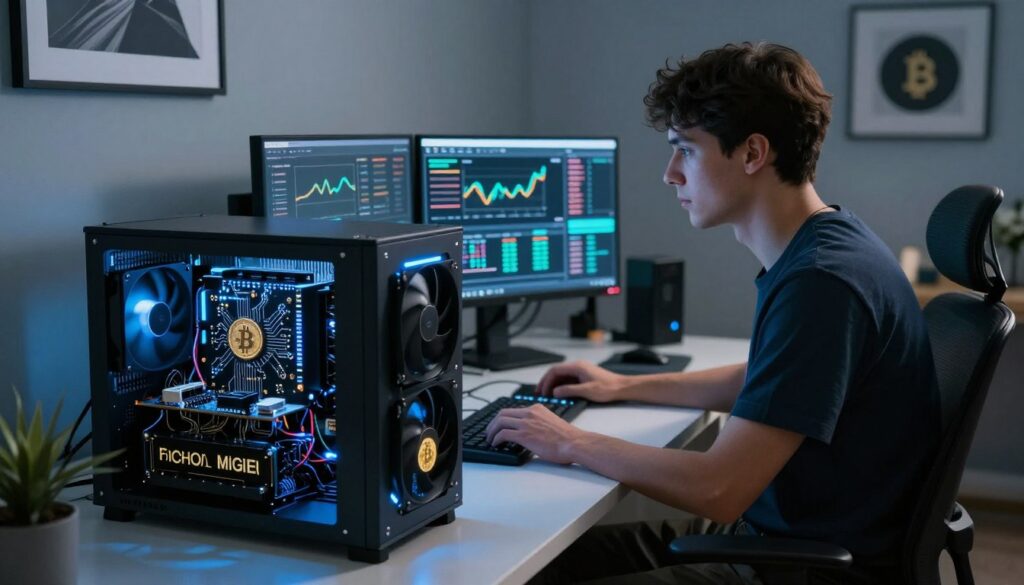 NerdQaxe Bitcoin Solo Miner