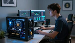 NerdQaxe Bitcoin Solo Miner