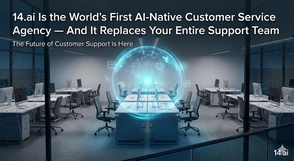 14.ai Is the World’s First AI-Native Customer Service Agency — And It Replaces Your Entire Support Team