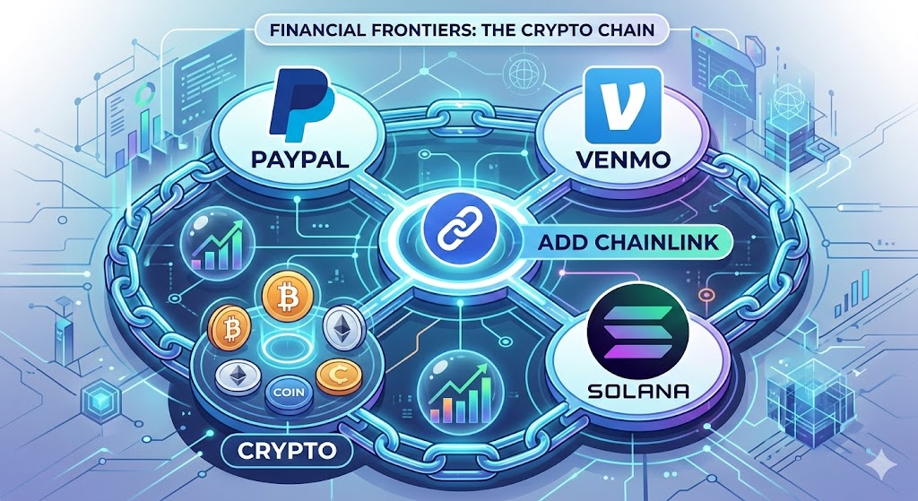 paypal venmo add chainlink solana crypto