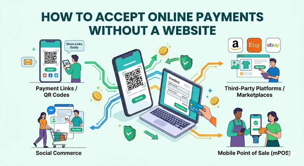How to Accept Online Payments Without a Website ?